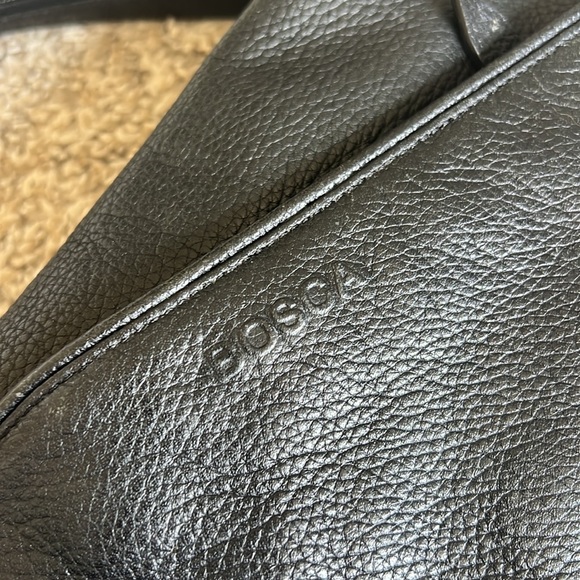 Bosca Genuine Leather purse backpack combo - Picture 3 of 11